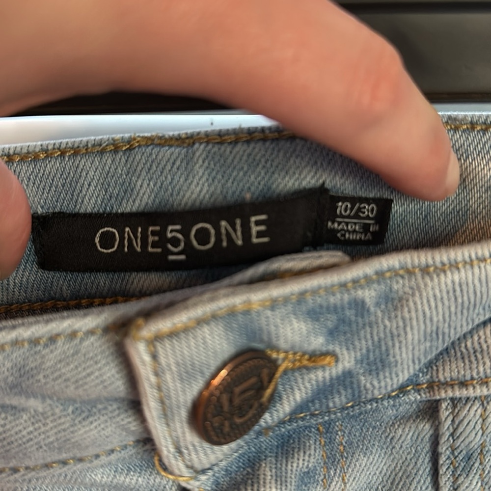 One 5 One Wide Leg Jeans - Picture 4 of 5